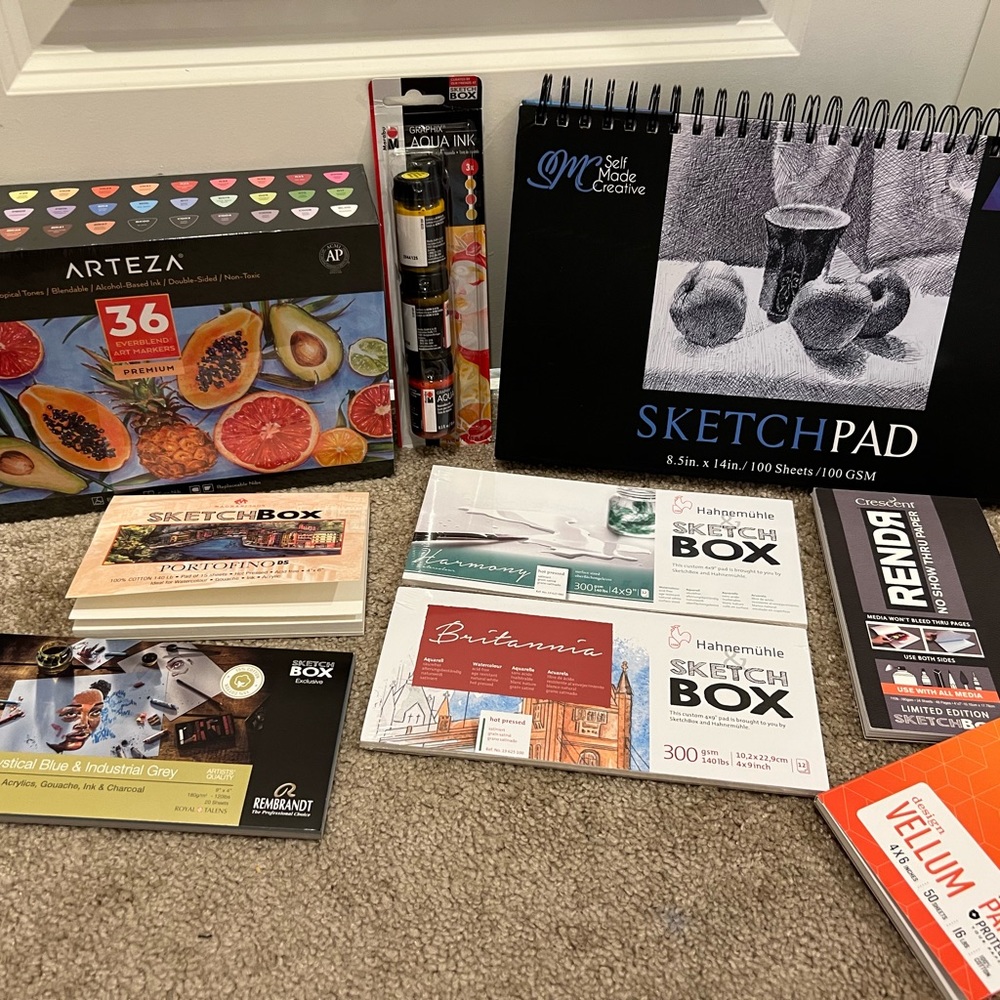 Art supply bundle